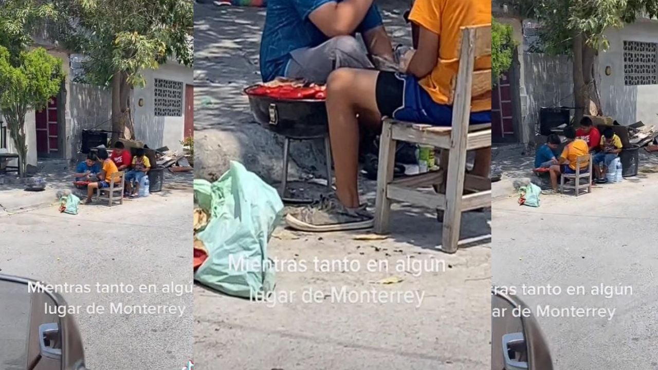 México mágico Niños hacen carnita asada y se vuelven virales VIDEO