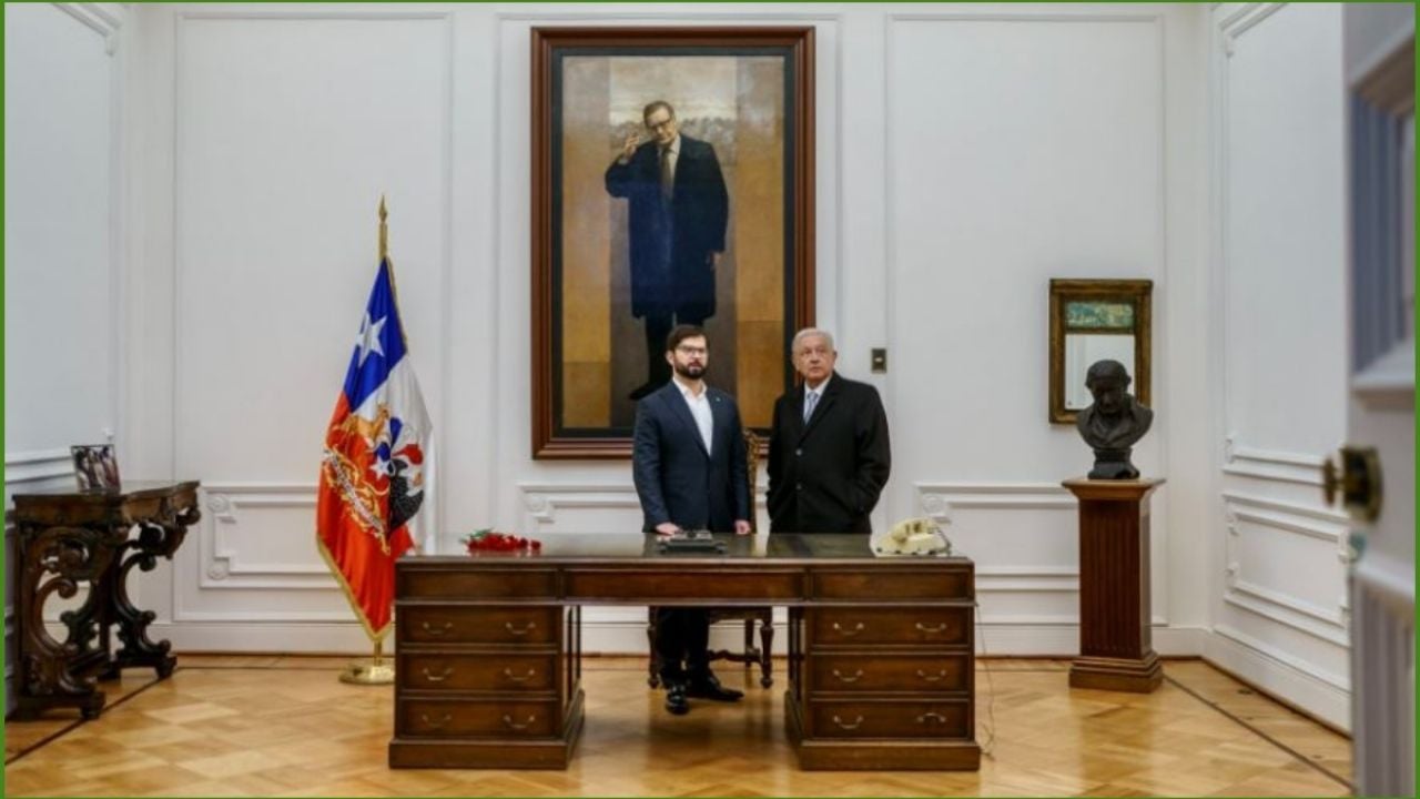 Amlo Y Boric Rinden Homenaje A Salvador Allende En El Otro De