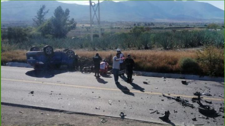 VIDEO | Fallecen seis personas en diversos accidentes carreteros en Oaxaca