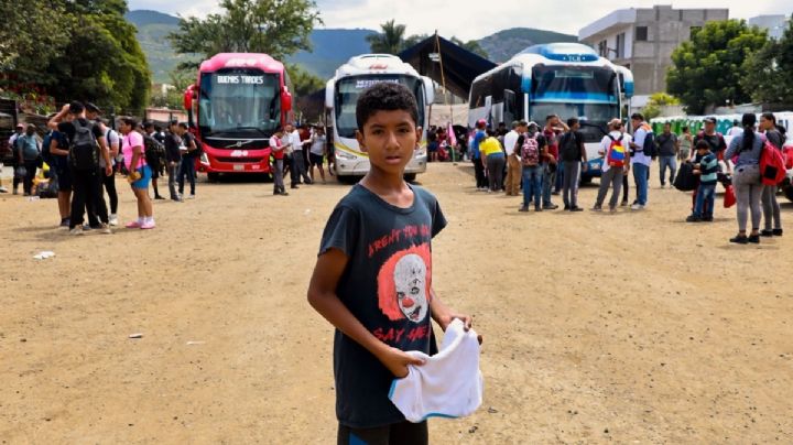 ¿Dónde salen los autobuses en la frontera para trasladar a OAXAQUEÑOS repatriados por EEUU?