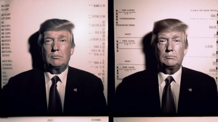Donald Trump arrestado: El mugshot del primer expresidente en la historia de EU en ir preso | FOTO