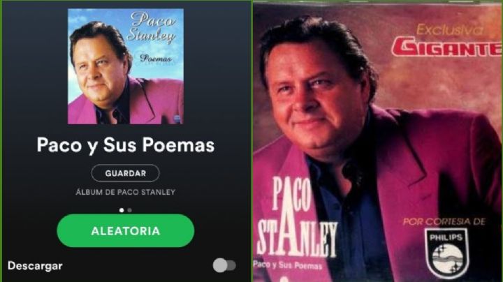 ¿Cuántos discos de poesía grabó Paco Stanley en su carrera y cuanto ganó por ellos?