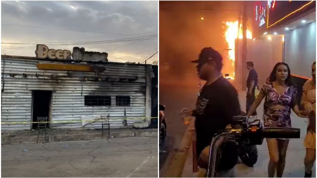 ¡tragedia En Sonora Ebrio Provoca Incendio En Bar Porque Lo Expulsaron