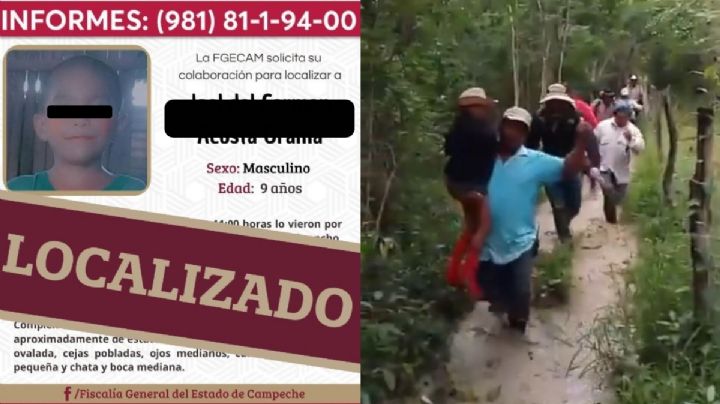 VIDEO | Deshidratado y en compañía de su perrito, así encontraron al pequeño CHOCO en la selva