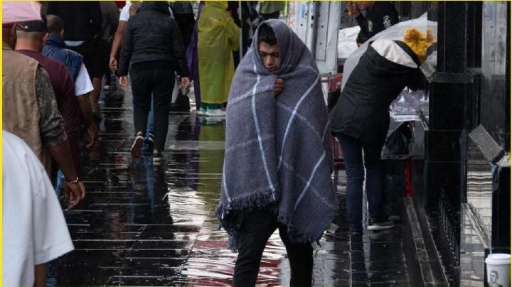 ¡No sueltes la cobija! JUEVES 2 de ENERO con frío y lluvias en OAXACA