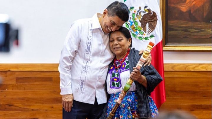 Salomón Jara invita a Juana Hernández diosa Centéotl a su gabinete y anuncia cambios para 2025 en OAXACA