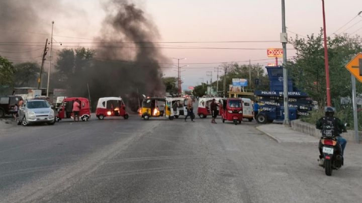 Por tercer día mototaxistas instalan bloqueos en OAXACA: ¿Dónde están los cierres hoy 9 de marzo?