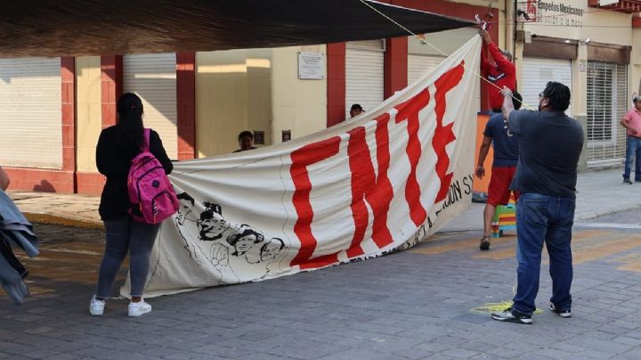 Anuncia CNTE bloqueos en OAXACA, toma de negocios y plazas para hoy 16 de mayo en estos puntos