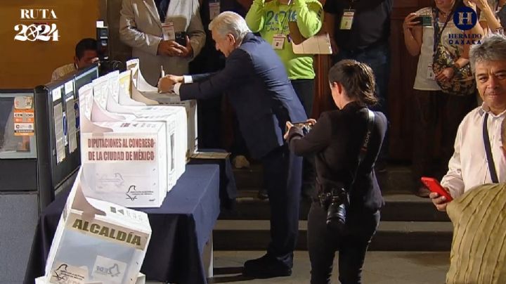 El presidente AMLO ejerce su voto hoy 2 de junio; así arrancó la jornada electoral 2024 | FOTOS