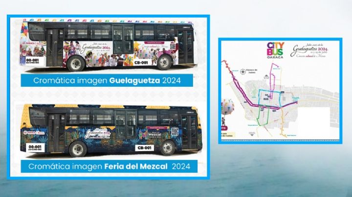 Implementará Semovi 8 rutas gratuitas del CityBus por Guelaguetza 2024