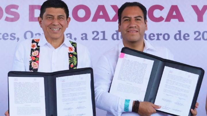 OAXACA y Chiapas firman convenio para mejorar seguridad en los límites territoriales