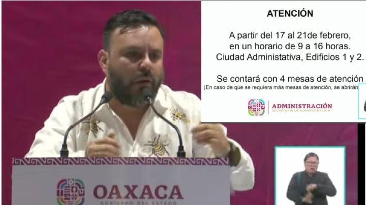 Gobierno de Oaxaca anuncia fechas para liquidar a burócratas