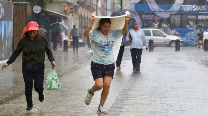 Domingo lluvioso en el Istmo y calor asfixiante en Valles Centrales de OAXACA