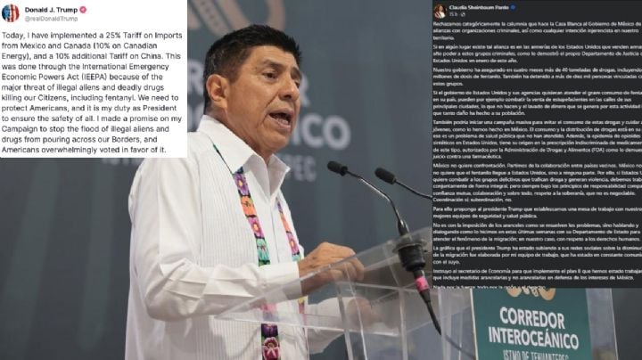 Salomón Jara respalda al gobierno de Claudia Sheinbaum ante la imposición de aranceles a México