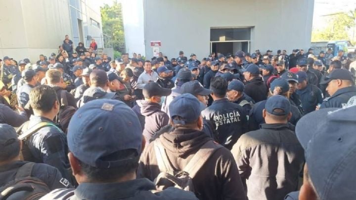 Paran labores policías de OAXACA por presunto despido masivo