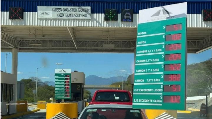 MEGAPUENTE EN OAXACA: precio de las casetas en la carretera Mitla-Tehuantepec