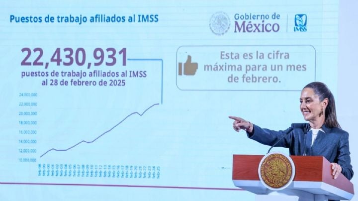 ¡Vamos bien en empleo! Reporta el IMSS cifra histórica de crecimiento en México