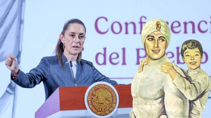 Claudia Sheinbaum alude al superhéroe Kalimán para enfrentar a Donald Trump