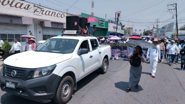 Miles de trabajadores marchan en OAXACA por Día Internacional del Trabajo