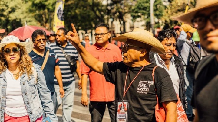 PARO DE MAESTROS en OAXACA: docentes cumplen su palabra y se instalan en el Zócalo de la CDMX este 15 de MAYO de 2025