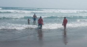 Mar de fondo en Oaxaca: 5 recomendaciones para prevenir accidentes en playas con olas altas