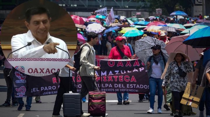 Desmiente Salomón Jara ruptura con la Sección 22 de la CNTE y respalda a la presidenta Sheinbaum