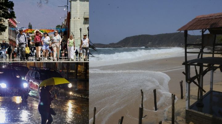 MAR de FONDO y OLA de CALOR se mantienen, pero ¿A qué hora lloverá en OAXACA?