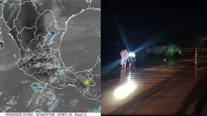 Evacuan a vecinos de San Dionisio Ocotlán por desbordamiento de río en OAXACA
