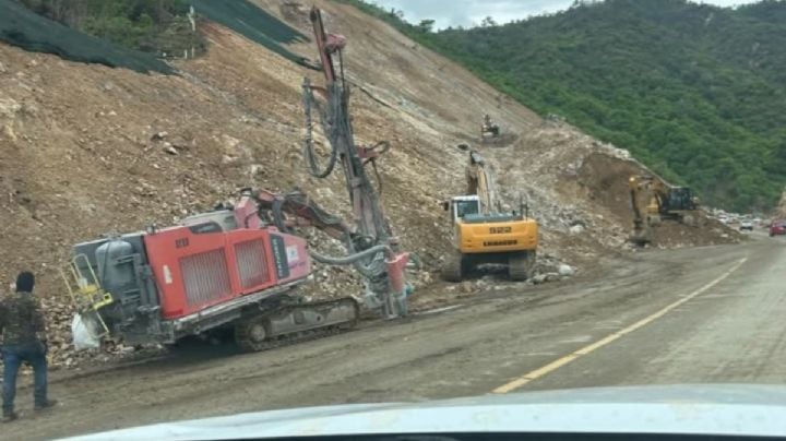 Lluvias ocasionan cierres en la autopista OAXACA-Puerto Escondido este jueves 12 de junio de 2025