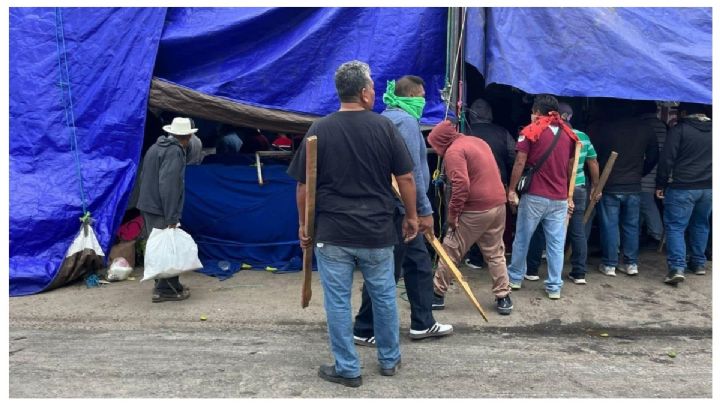 Balacera en OAXACA hoy: Presuntos integrantes de sindicatos se disputan espacios en Central de Abastos
