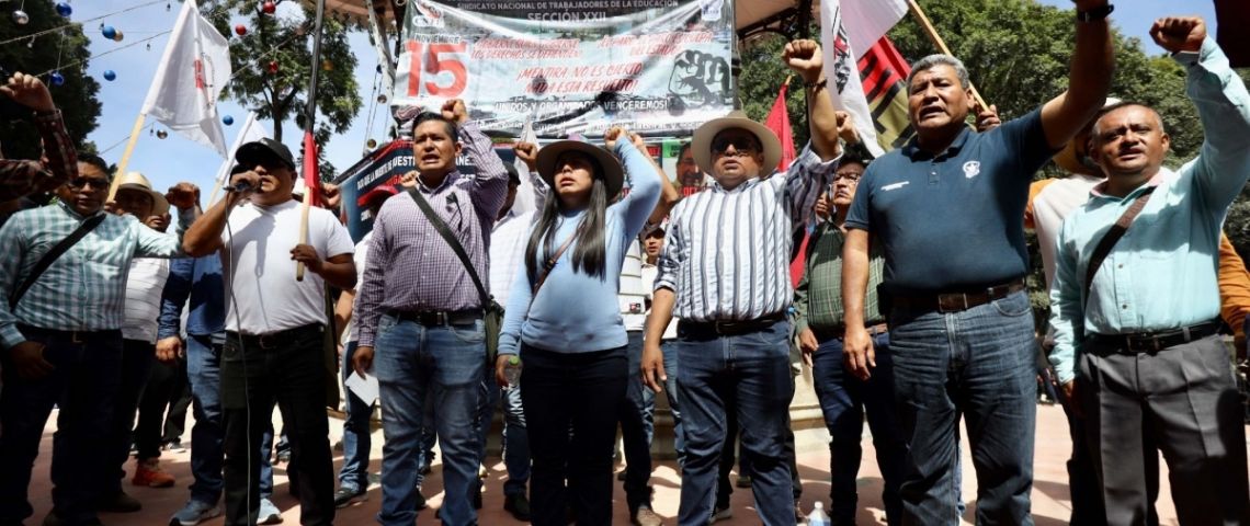 CNTE regresa a las calles para marchar en OAXACA: ¿Cuándo y dónde protestarán los maestros de la Sección 22?