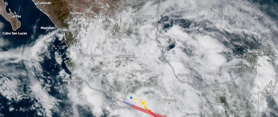 Sigue EN VIVO el paso del Huracán Erick por OAXACA: La tormenta se debilita mientras avanza por el sureste
