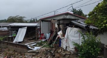 Huracán Erick no fue “gentil” con Oaxaca; daños materiales en más de 14 municipios