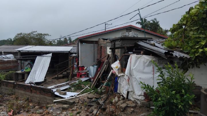 Huracán Erick no fue “gentil” con Oaxaca; daños materiales en más de 14 municipios