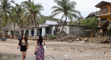 Confirma Conagua daños en 33 municipios de OAXACA por Huracán Erick
