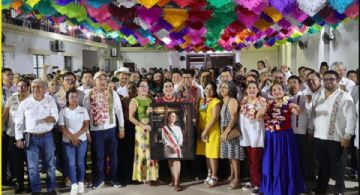 Ofrece gobierno de OAXACA alcantarillado moderno y programas sociales a los habitantes del Espinal en el Istmo de Tehuantepec